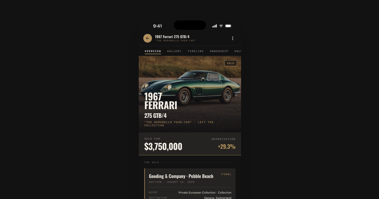 Vehicle Profile — overview